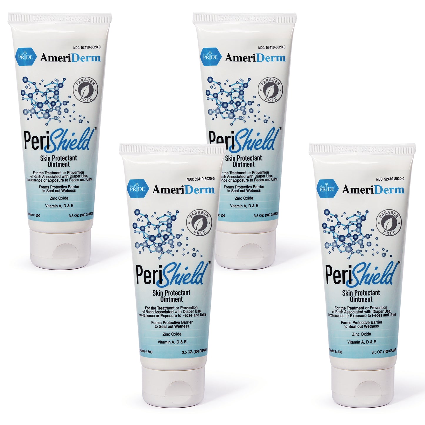Diaper Rash Skin Protectant Ointment with Vitamins A, D & E - 3.5 oz