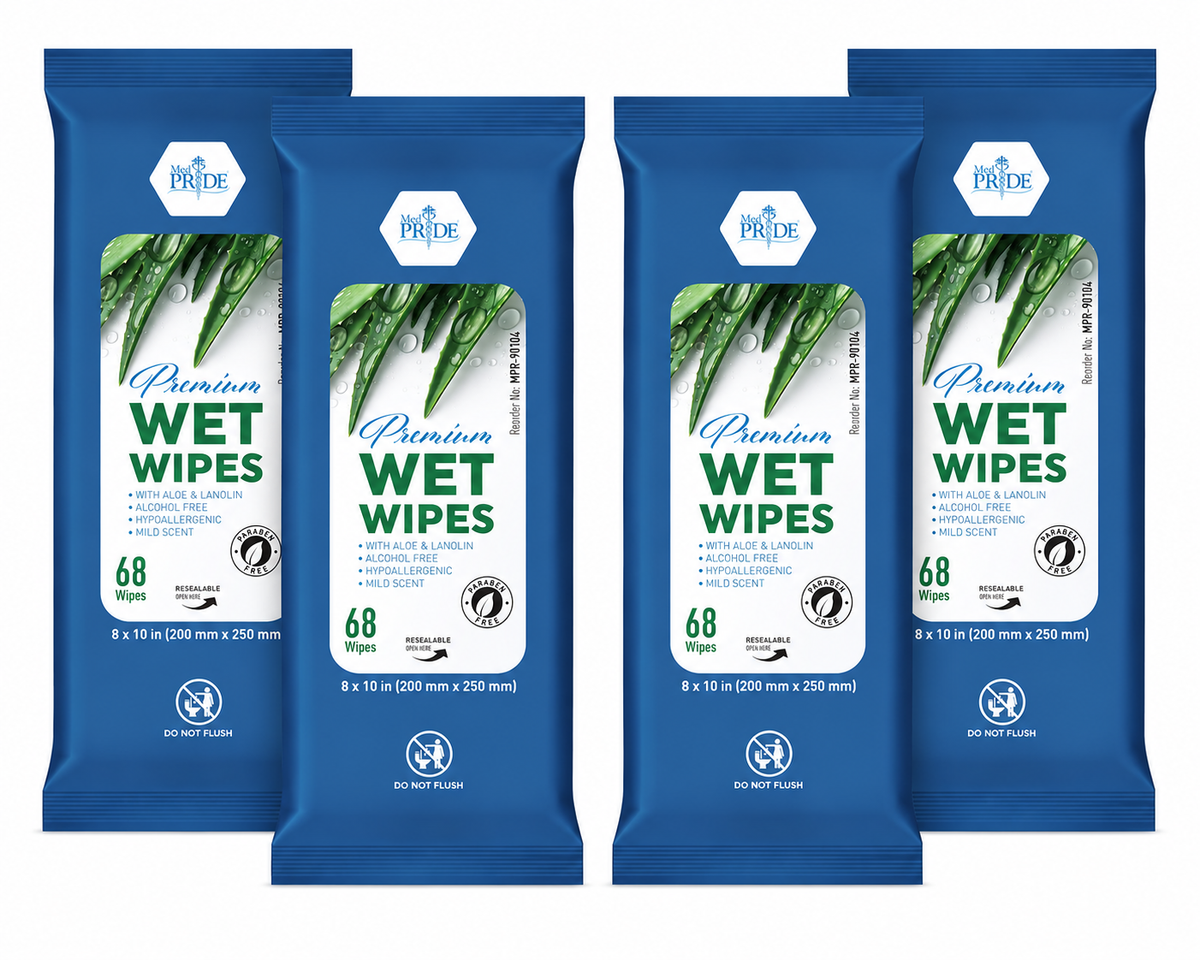 XL Premium Wet Wipes – 8" × 10", Aloe & Lanolin, Alcohol-Free - image 11