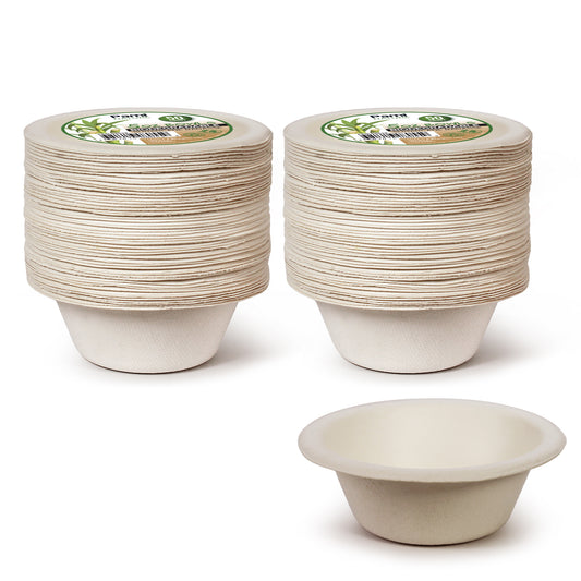 Disposable Compostable Sugarcane Bagasse Bowls