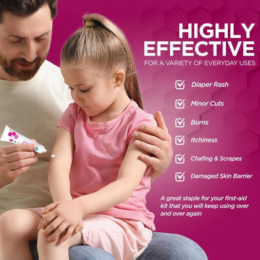 Zinc Oxide Ointment 1 oz – Diaper Rash Skin Protectant Cream