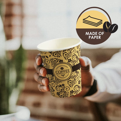 Disposable Paper Hot Coffee Cups