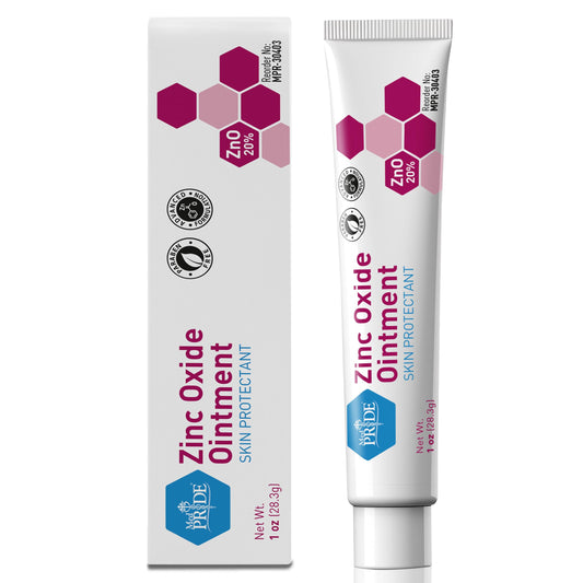 Zinc Oxide Ointment 1 oz – Diaper Rash Skin Protectant Cream