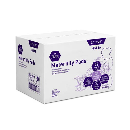 Maternity Pads – Extra Absorbent Postpartum Pads - 3.1" × 20"