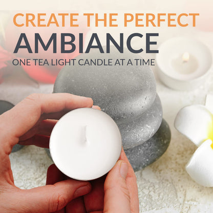 Tealight Candles, 8 Hour Burn - 50 Pack