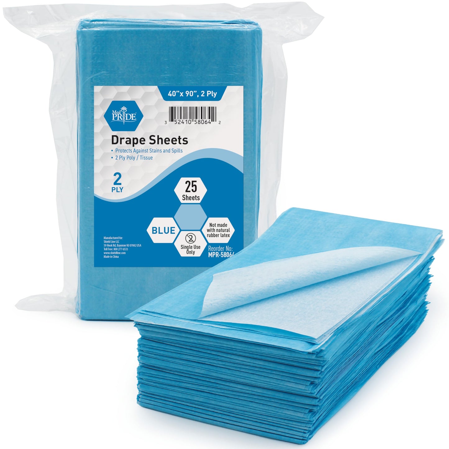 Disposable 2-Ply Drape Sheets – Leakproof Table Covers
