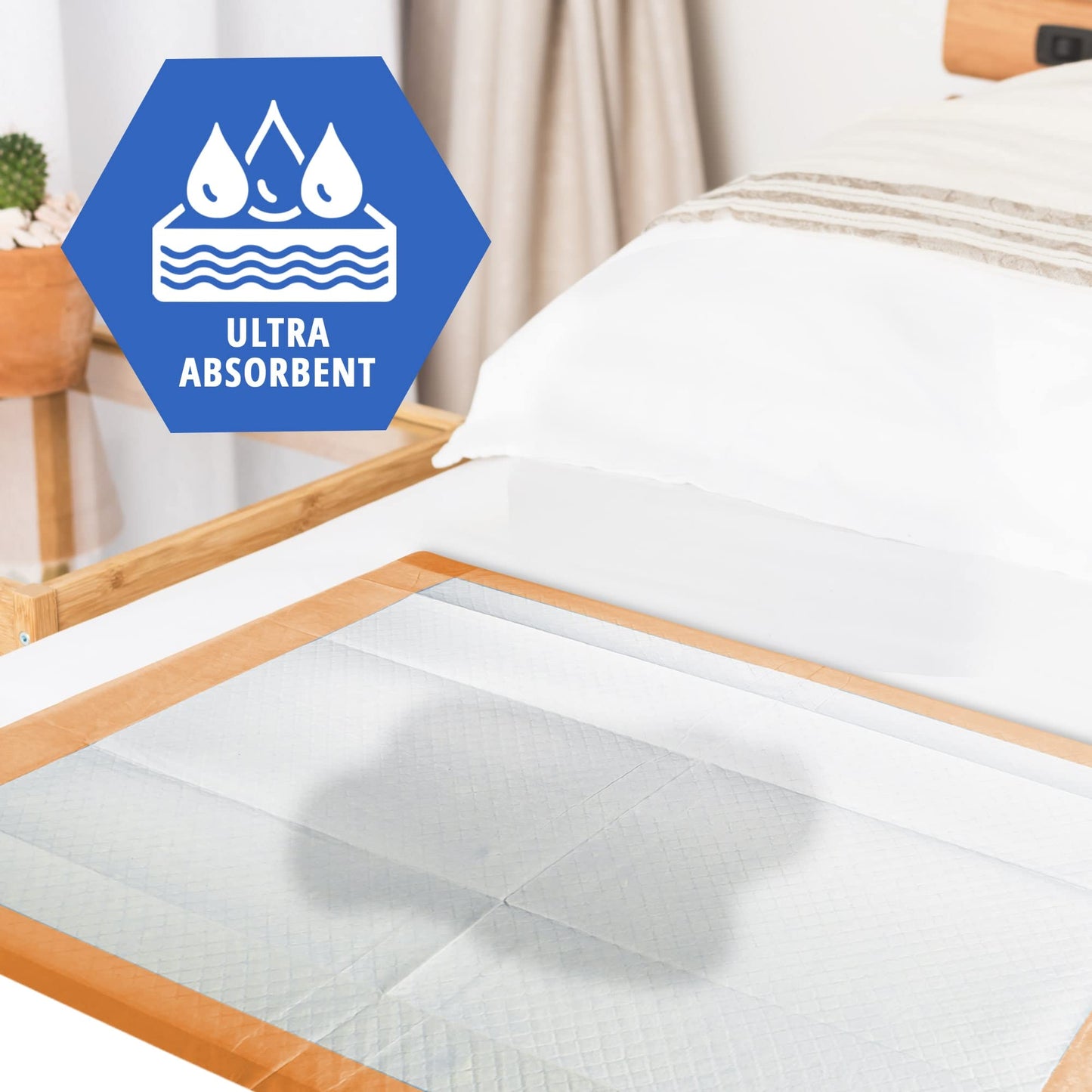 Disposable Underpads 23" x 36" – Super Absorbent Bed Pads