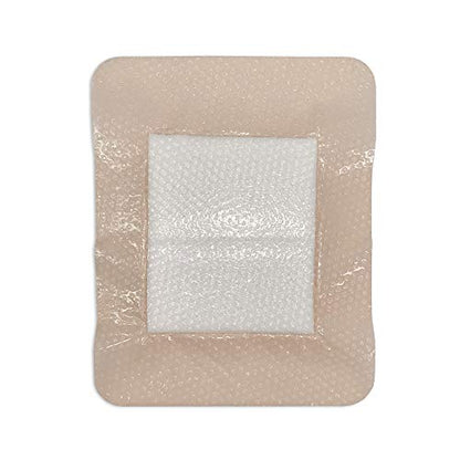 Sterile Silicone Adhesive Bordered Foam Wound Dressing