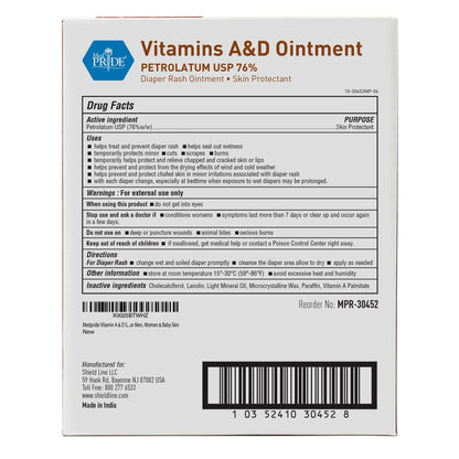 Vitamins A & D Ointment 5g Packets – 144ct