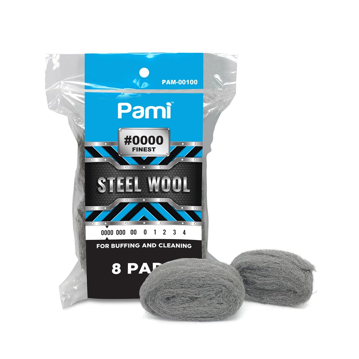 Steel Wool Scrubbing Pads Heavy Duty Cleaning Pads
