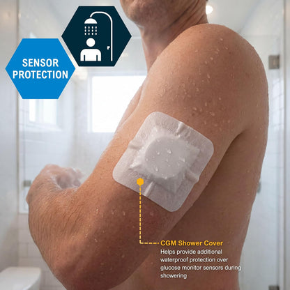 Sterile Waterproof Composite Wound Dressing Pads - Pack of 10