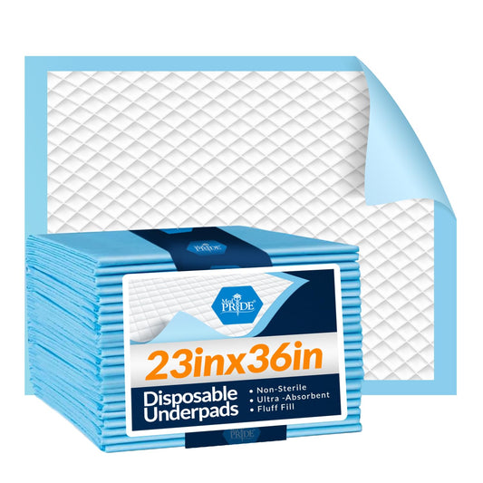 High Absorbency Disposable Underpads 23 x 36 in