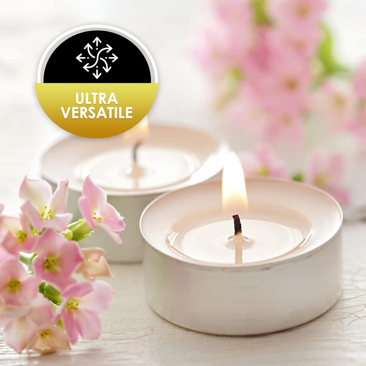Tealight Candles – 2.5 Hour Burn Time