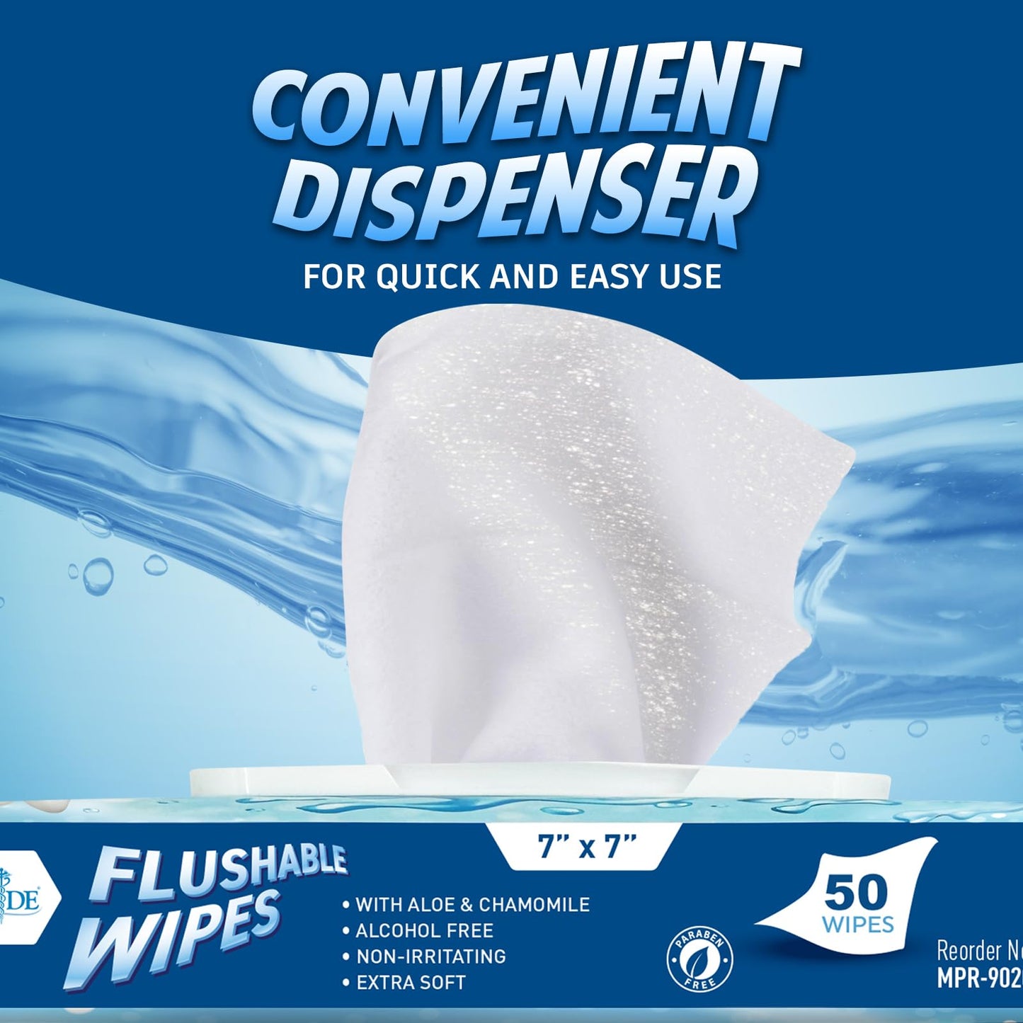 Flushable Wipes - Extra Soft