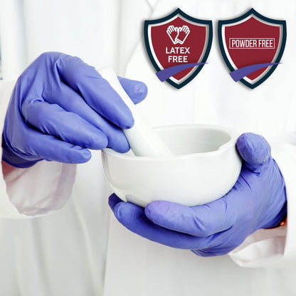 Shield Line Nitrile Exam Gloves, Chemotherapy Rated - Case of 1000ct