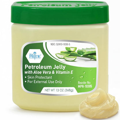 Aloe Vera & Vitamin E Petroleum Jelly Skin Protectant - 8 oz / 13 oz