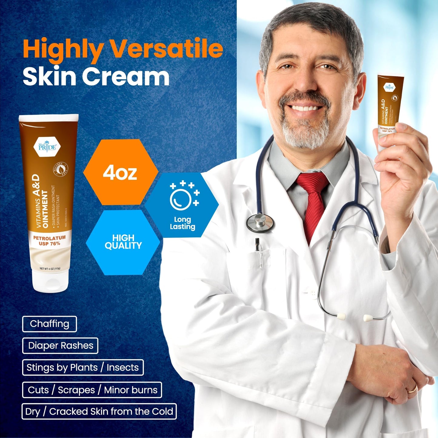 Vitamins A & D Ointment – 4oz Tube