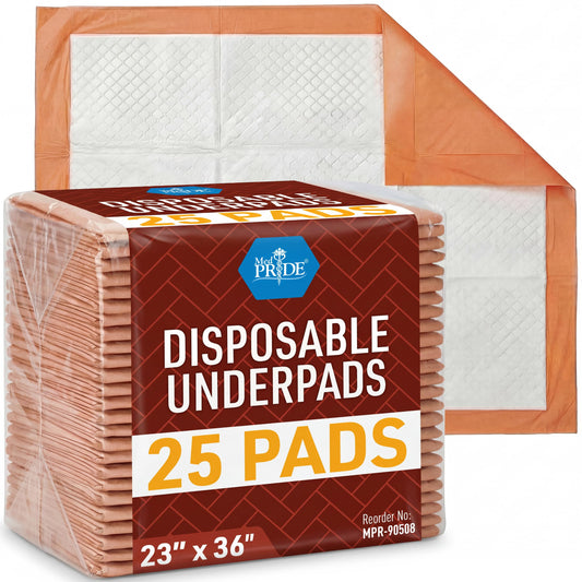 Disposable Underpads 23" x 36" – Super Absorbent Bed Pads