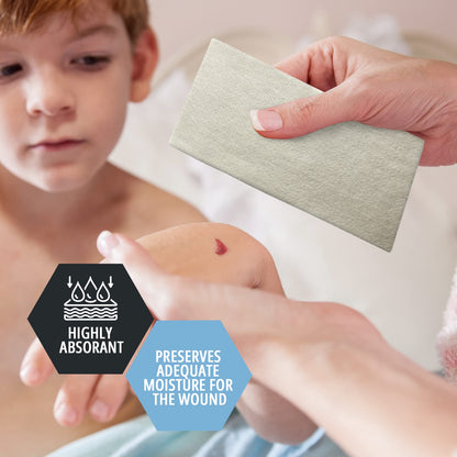 Sterile Calcium Alginate Wound Dressing Pads