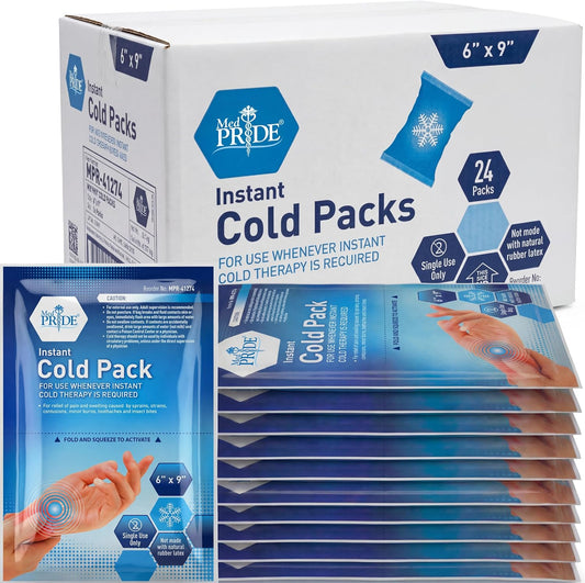 Instant Cold Packs – Disposable Ice Packs for First Aid
