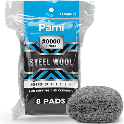 Steel Wool Scrubbing Pads Heavy Duty Cleaning Pads
