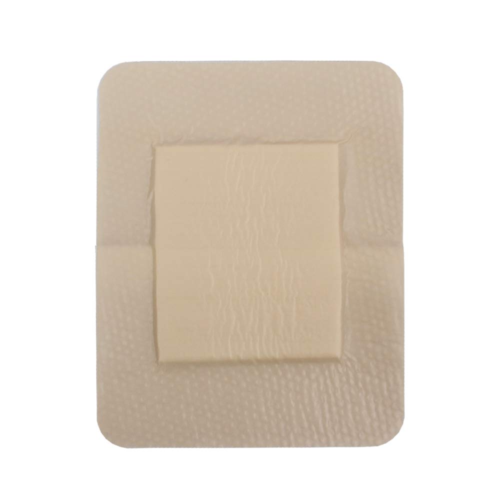 Sterile Silicone Adhesive Bordered Foam Wound Dressing