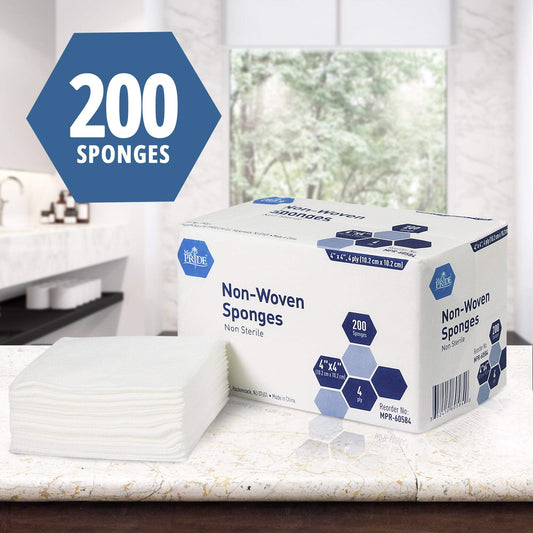 Non-Sterile Gauze Surgical Sponges – Absorbent Wound Care Pads