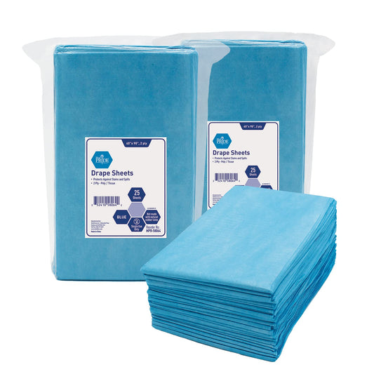 Disposable 2-Ply Drape Sheets – Leakproof Table Covers