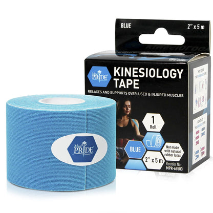 Kinesiology Tape – 2" × 16.4 ft Elastic Muscle Support Tape