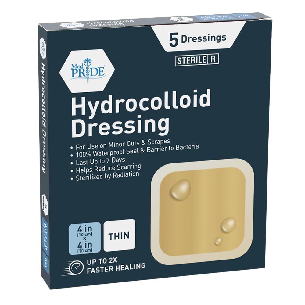 Sterile Hydrocolloid Adhesive Wound Dressing Pads