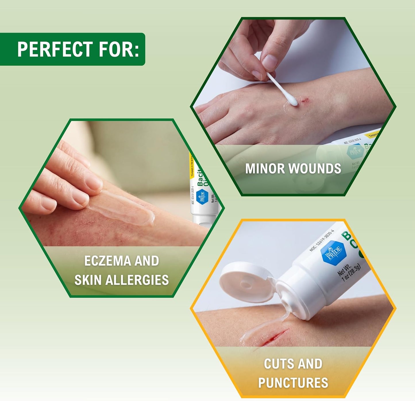 Bacitracin Zinc Ointment -  1 oz Tube