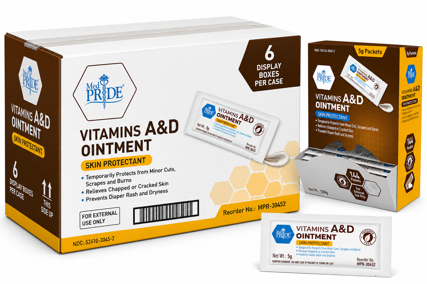 Vitamins A & D Ointment 5g Packets – 144ct