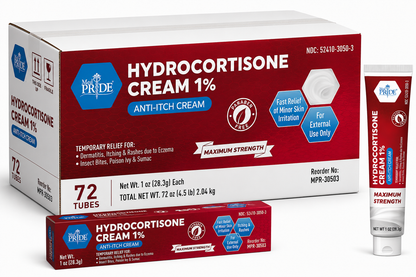 Hydrocortisone 1% Anti-Itch Cream – 1 oz Tubes