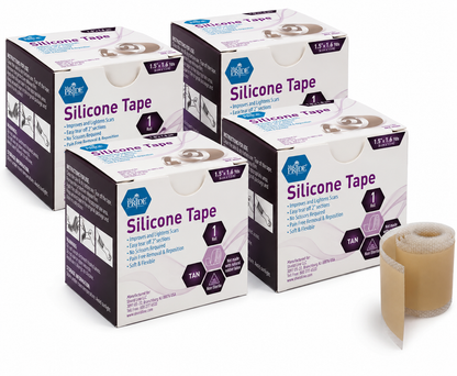 Silicone Scar & Wound Tape Roll – Waterproof, 1.5" × 1.6 yd