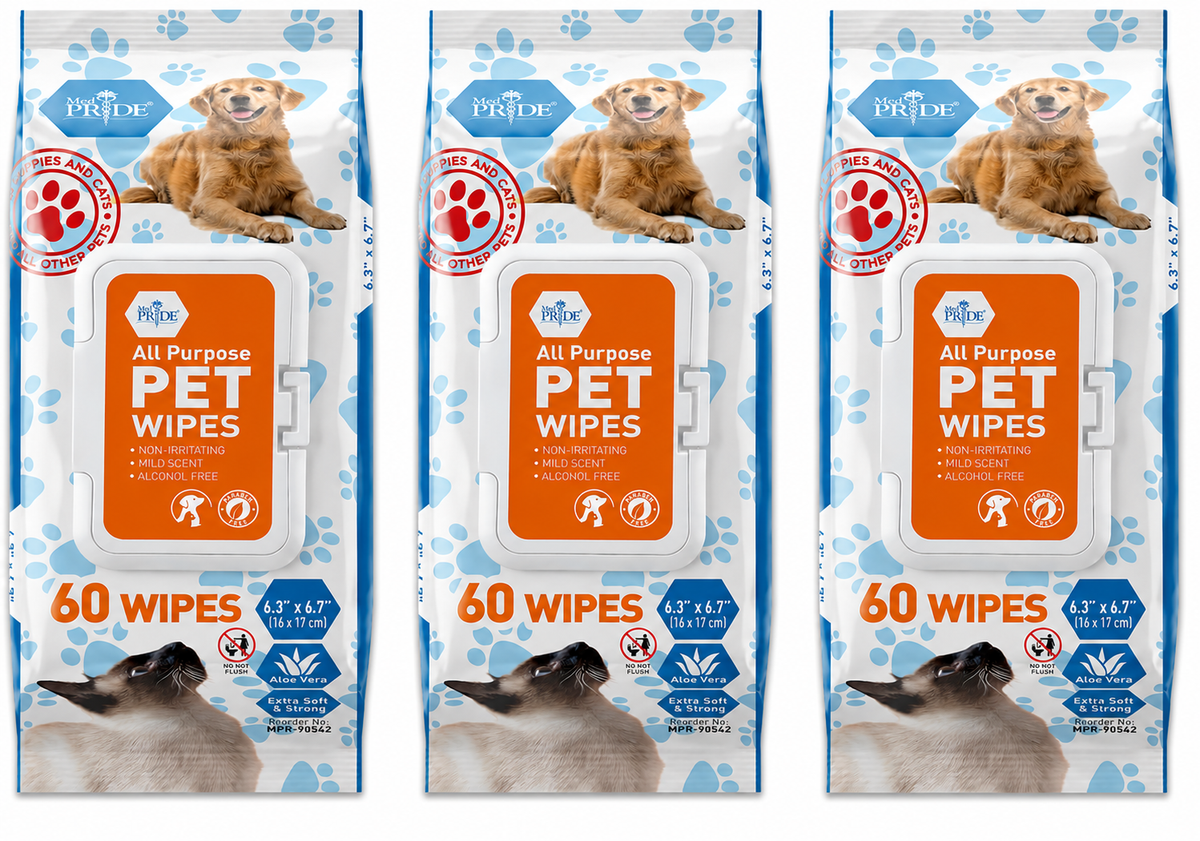 All-Purpose Pet Wipes for Dogs & Cats – Gentle Cleaning