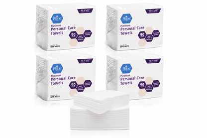 Platinum Personal Care Towels – Ultra Soft Disposable Towels, 11" × 12.5"