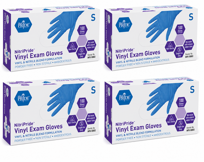 Nitrile-Vinyl Blend Examination Gloves - Box of 100