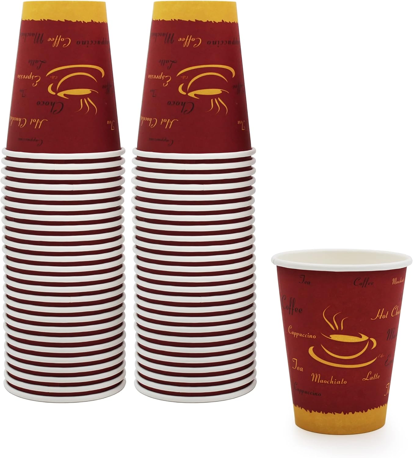 Disposable Paper Hot Coffee Cups