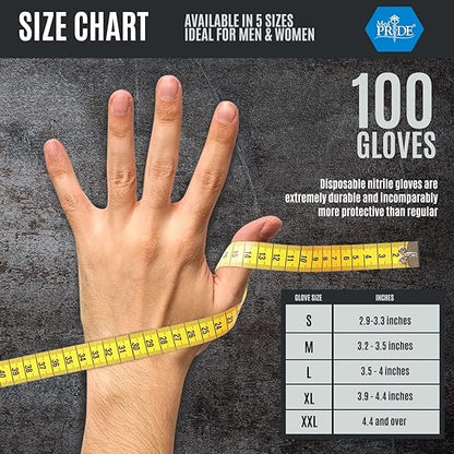 8 Mil Nitrile Exam Gloves Maxx Strength – Orange