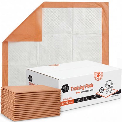Dog Training Pads 22" x 24" – Leakproof Puppy Pee Pads