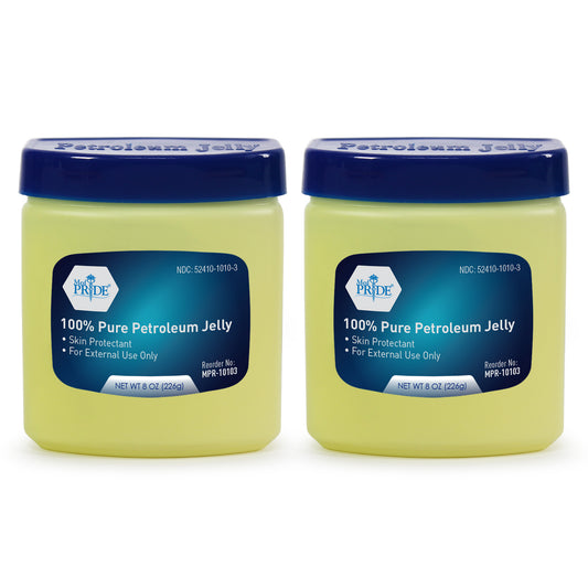 100% Pure Petroleum Jelly Skin Protectant – 8/13oz