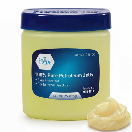 100% Pure Petroleum Jelly Skin Protectant – 8/13oz