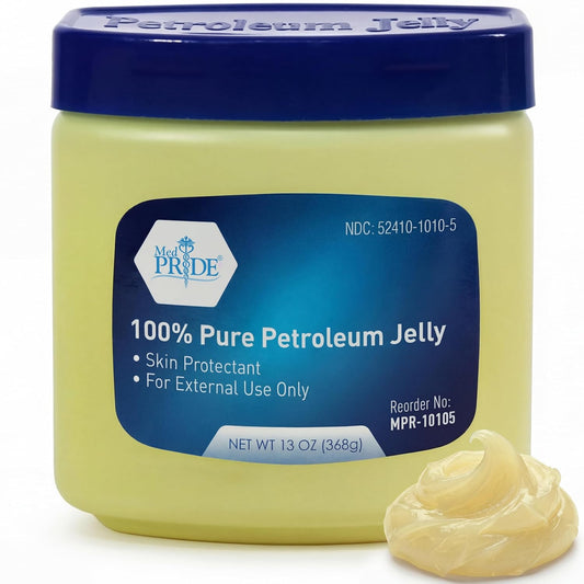 100% Pure Petroleum Jelly Skin Protectant – 8/13oz