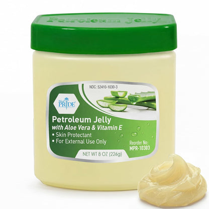 Aloe Vera & Vitamin E Petroleum Jelly Skin Protectant - 8 oz / 13 oz