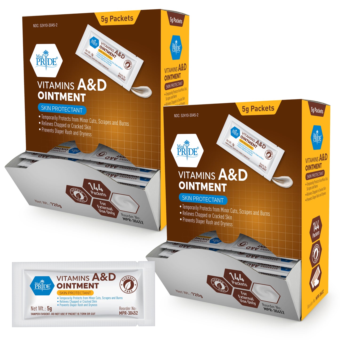 Vitamins A & D Ointment 5g Packets – 144ct