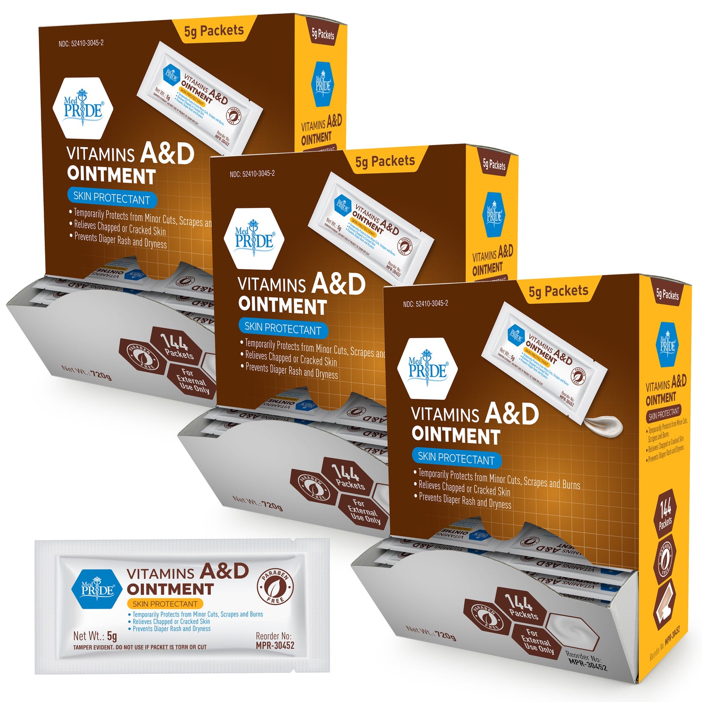 Vitamins A & D Ointment 5g Packets – 144ct