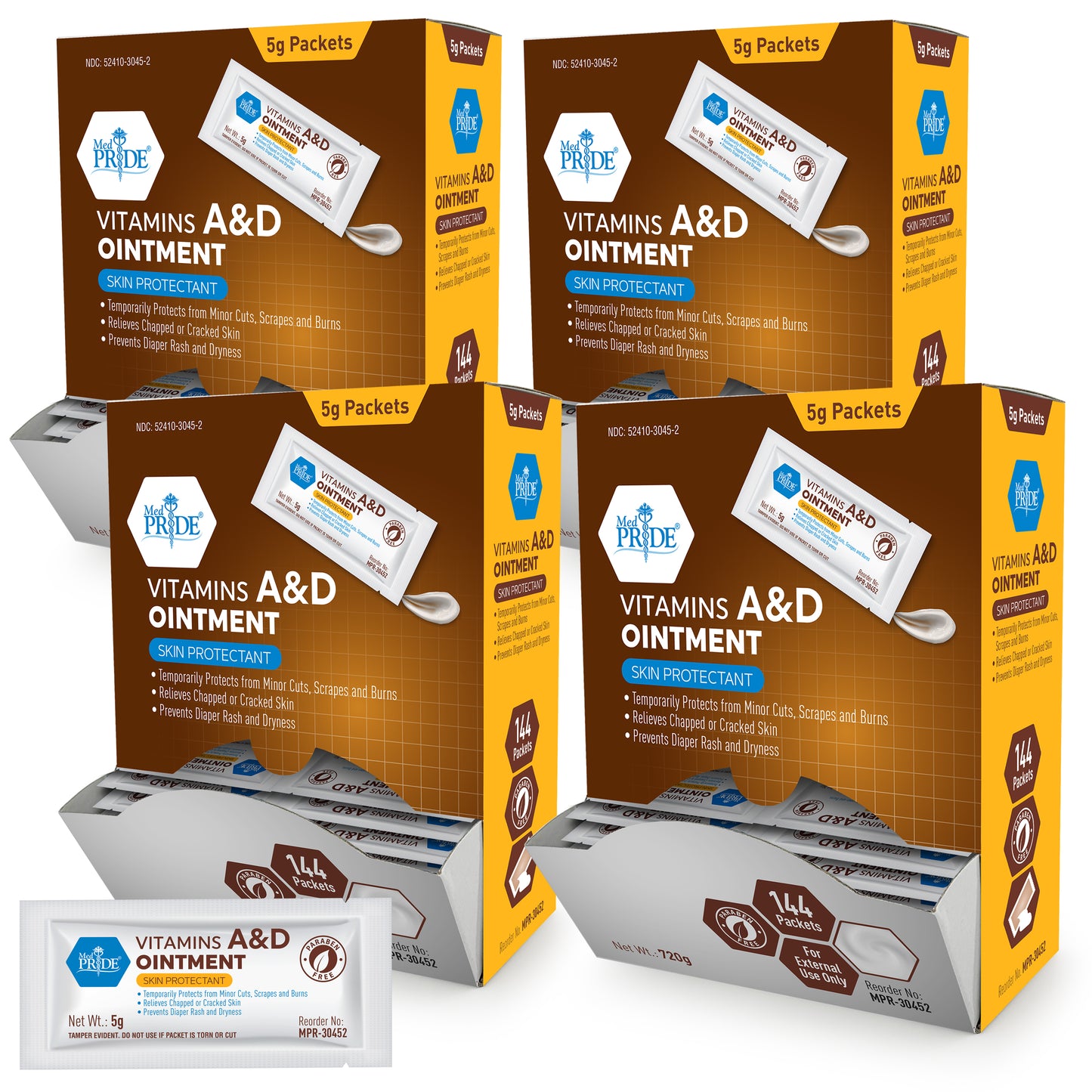 Vitamins A & D Ointment 5g Packets – 144ct