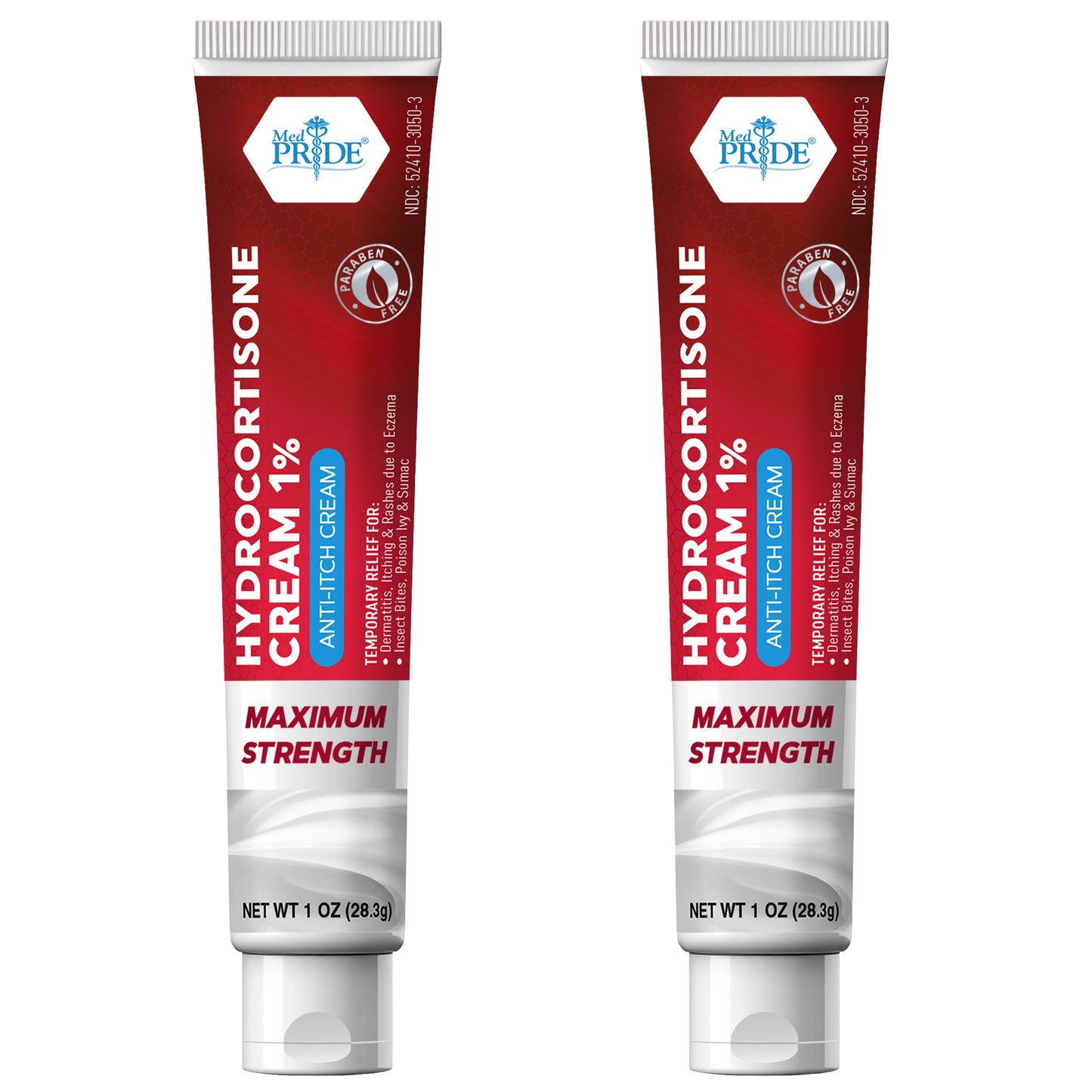Hydrocortisone 1% Anti-Itch Cream – 1 oz Tubes