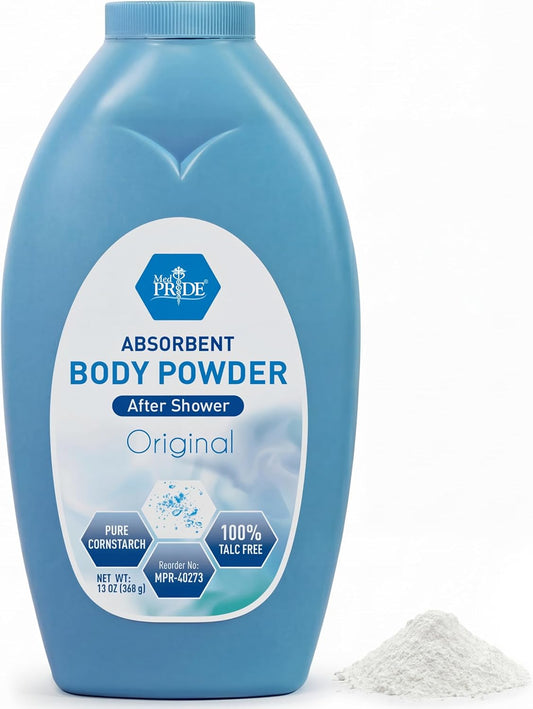 Absorbent Body Powder, Talc-Free - 13 oz