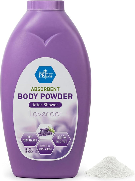 Absorbent Body Powder, Talc-Free - 13 oz