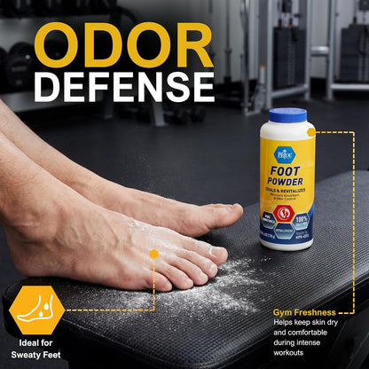 Foot Powder – Cooling Foot Care, Moisture Absorbent, 6 oz